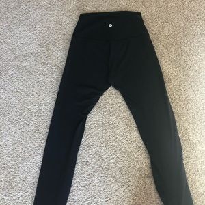 black lulu lemmon leggings